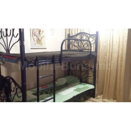 Железная кровать с 2 уровнями Модель А-32